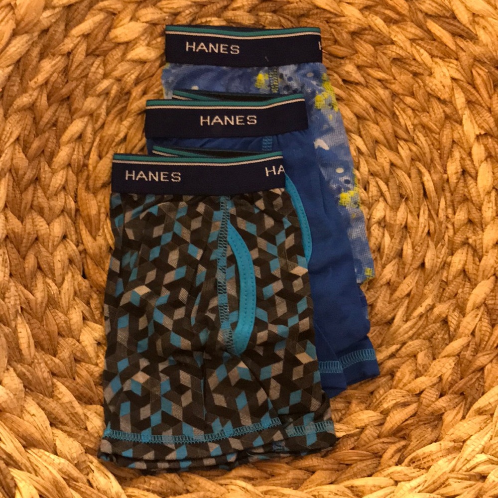 3 Hanes toddler boy xtemp boxer briefs  2t-3t new